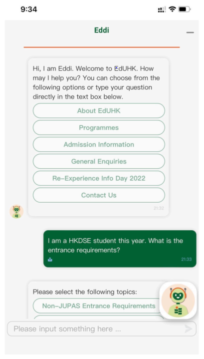 EdUHK-chatbot